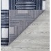 Paris Navy Grey Area Rug